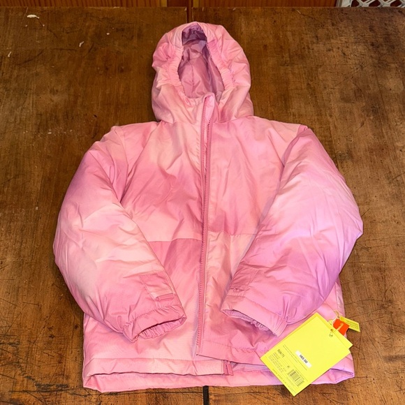 All in Motion Hooded Warm Winter Coat Girls Size Small 6/7 Active Wear Outdoors - Picture 1 of 16